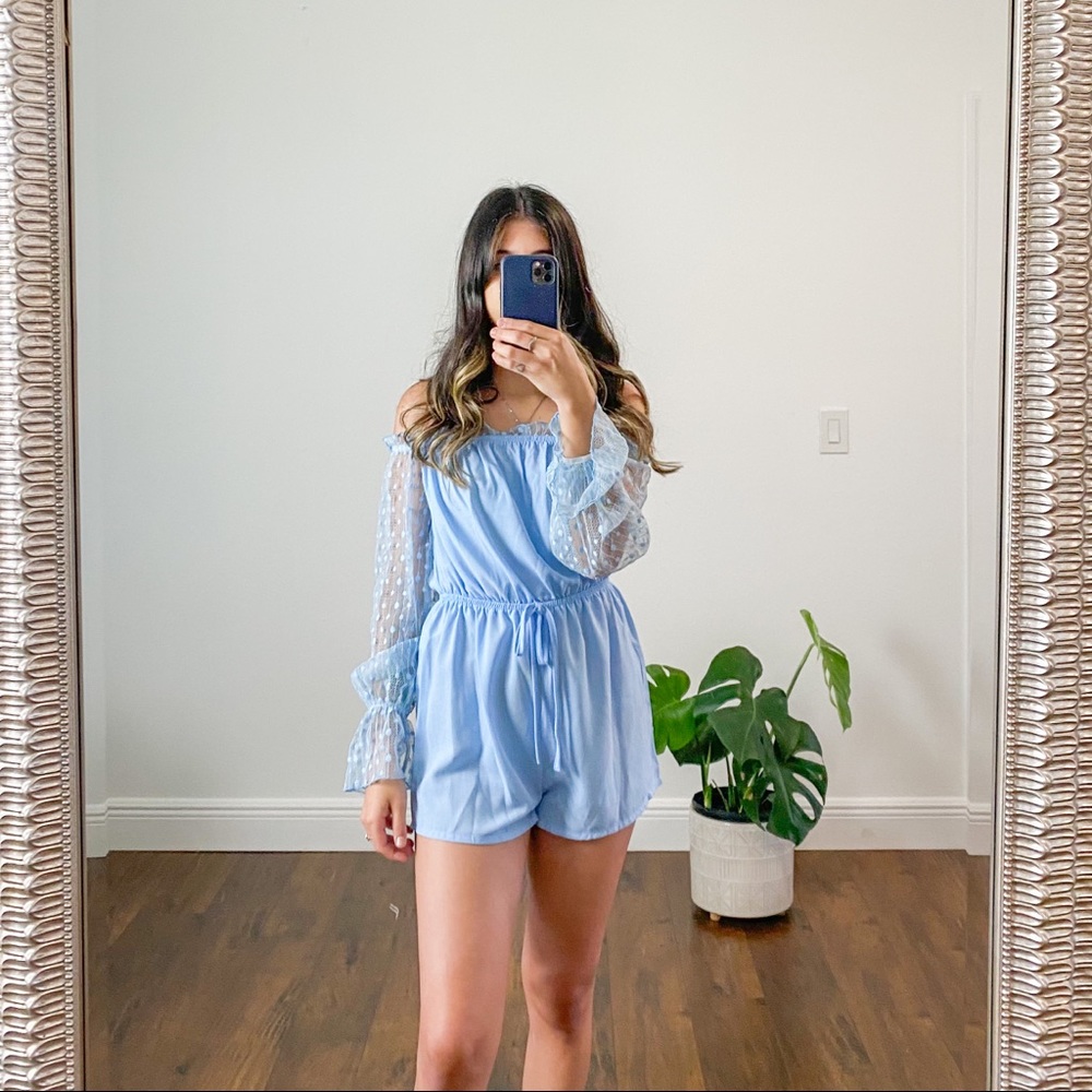 Blue Romper size XS